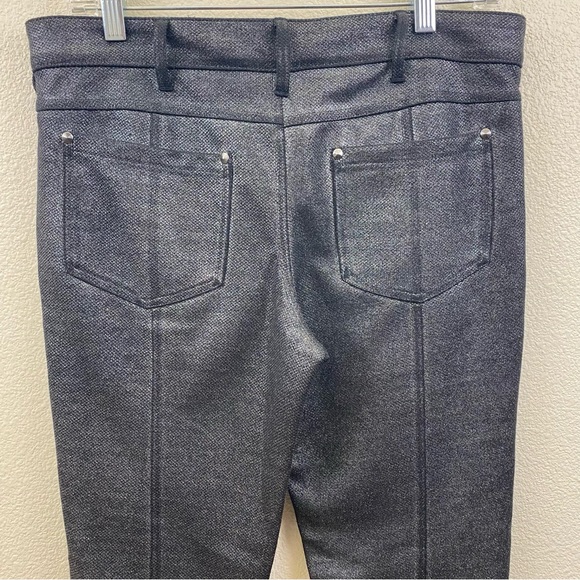 Free People Metallic Stretchy Pants - Picture 5 of 6